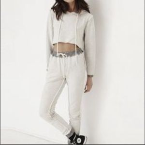 Revolve Danielle Guizio sweat shirt and pants medium